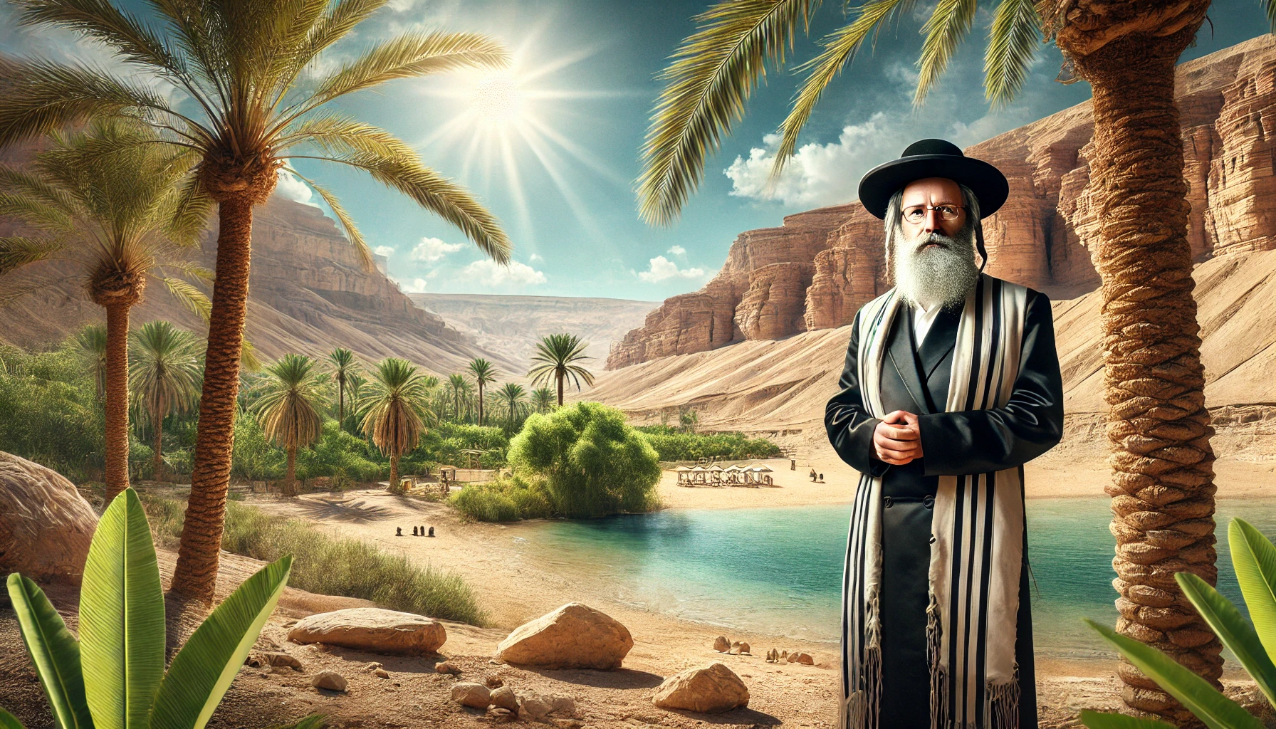 rabbi jackobovitz on ein gedi israel