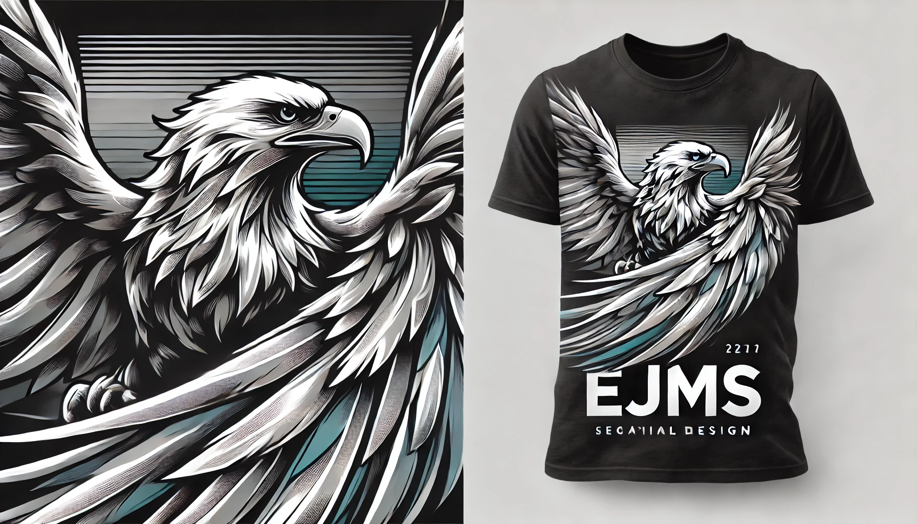 t shirt eagle for ejms